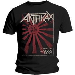 Anthrax - Unisex Live In Japan T-Shirt