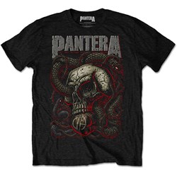 Pantera - Unisex Serpent Skull T-Shirt