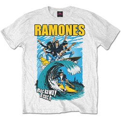Ramones - Unisex Rockaway Beach T-Shirt