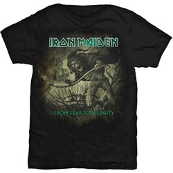 Iron Maiden - Unisex From Fear To Eternity Distressed T-Shirt