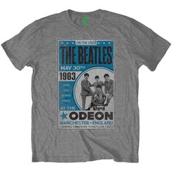 The Beatles - Unisex Odeon Poster T-Shirt