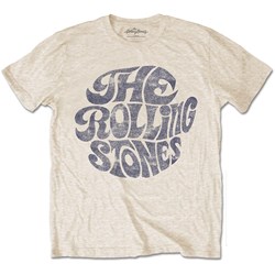 The Rolling Stones - Unisex Vintage 1970S Logo T-Shirt