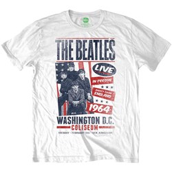 The Beatles - Unisex Coliseum Poster T-Shirt