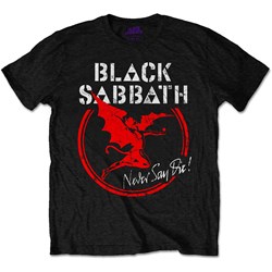 Black Sabbath - Unisex Archangel Never Say Die T-Shirt