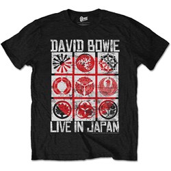 David Bowie - Unisex Live In Japan T-Shirt