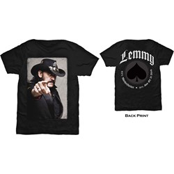 Lemmy - Unisex Pointing Photo T-Shirt