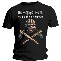 Iron Maiden - Unisex Axe Colour T-Shirt