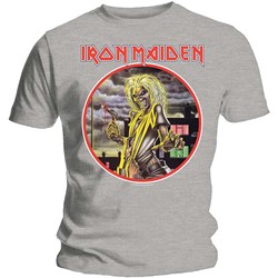 Iron Maiden - Unisex Killers Circle T-Shirt