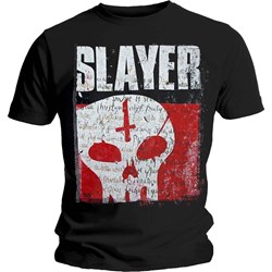 Slayer - Unisex Undisputed Attitude Skull T-Shirt