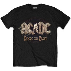 AC/DC - Unisex Rock Or Bust T-Shirt