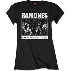 Ramones - Womens Cbgb 1978 T-Shirt