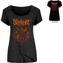 Slipknot - Womens The Wheel Scoop Neck T-Shirt