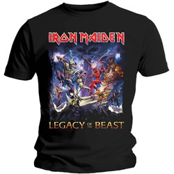 Iron Maiden - Unisex Legacy Of The Beast T-Shirt