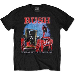 Rush - Unisex Moving Pictures Tour T-Shirt