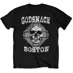 Godsmack - Unisex Boston Skull T-Shirt