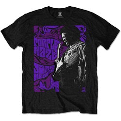 Jimi Hendrix - Unisex Purple Haze T-Shirt