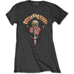 Guns N' Roses - Womens Dripping Dagger T-Shirt