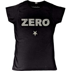 The Smashing Pumpkins - Womens Zero Distressed T-Shirt