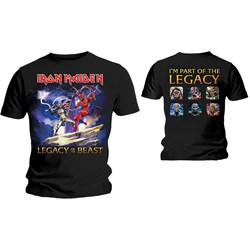 Iron Maiden - Unisex Legacy Beast Fight T-Shirt