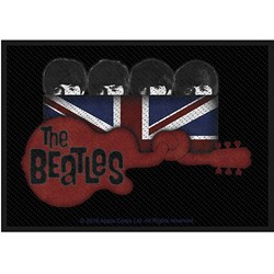 The Beatles - Unisex Guitar & Union Jack Standard Patch