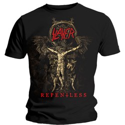 Slayer - Unisex Cruciform Skeletal T-Shirt