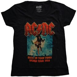 AC/DC - Womens Blow Up Your Video T-Shirt