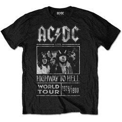 AC/DC - Unisex Highway To Hell World Tour 1979/1980 T-Shirt