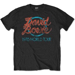 David Bowie - Unisex 1978 World Tour T-Shirt