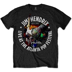 Jimi Hendrix - Unisex Atlanta Pop Festival 1970 T-Shirt