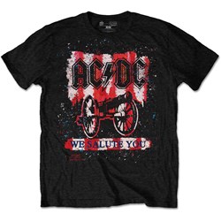AC/DC - Unisex We Salute You Bold T-Shirt