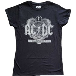 AC/DC - Womens Black Ice T-Shirt