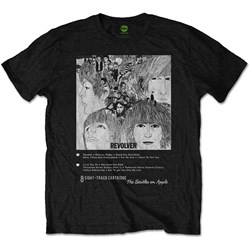 The Beatles - Unisex Revolver 8 Track T-Shirt