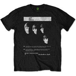 The Beatles - Unisex With The Beatles 8 Track T-Shirt