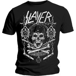 Slayer - Unisex Skull & Bones Revised T-Shirt