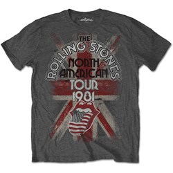 The Rolling Stones - Unisex North American Tour 1981 T-Shirt
