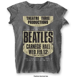 The Beatles - Womens Carnegie Hall T-Shirt
