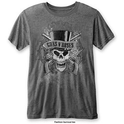 Guns N' Roses - Unisex Faded Skull T-Shirt