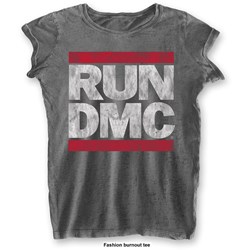 Run DMC - Womens Dmc Logo T-Shirt