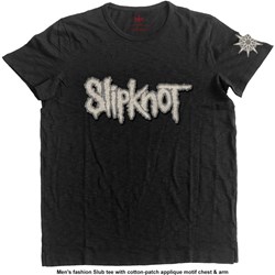 Slipknot - Unisex Logo & Star T-Shirt