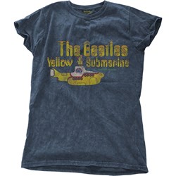 The Beatles - Womens Yellow Submarine Nothing Is Real T-Shirt