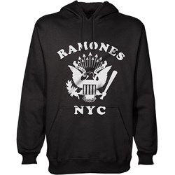 Ramones - Unisex Retro Eagle New York City Pullover Hoodie