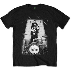 The Beatles - Unisex Stage Stairs T-Shirt