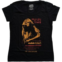 Janis Joplin - Womens Madison Square Garden T-Shirt