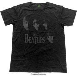The Beatles - Unisex Faces Vintage T-Shirt