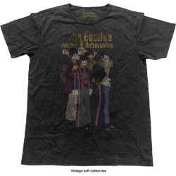 The Beatles - Unisex Yellow Submarine Band Vintage T-Shirt
