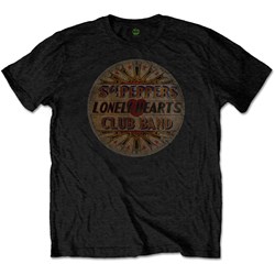 The Beatles - Unisex Vintage Drum Head T-Shirt