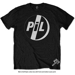 PIL (Public Image Ltd) - Unisex White Logo T-Shirt