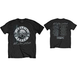 Guns N' Roses - Unisex Not In This Lifetime Tour Xerox T-Shirt