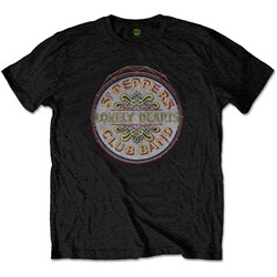 The Beatles - Unisex Original Pepper Drum T-Shirt