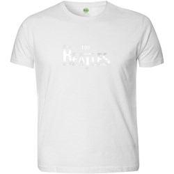 The Beatles - Unisex Drop T Logo Hi-Build T-Shirt